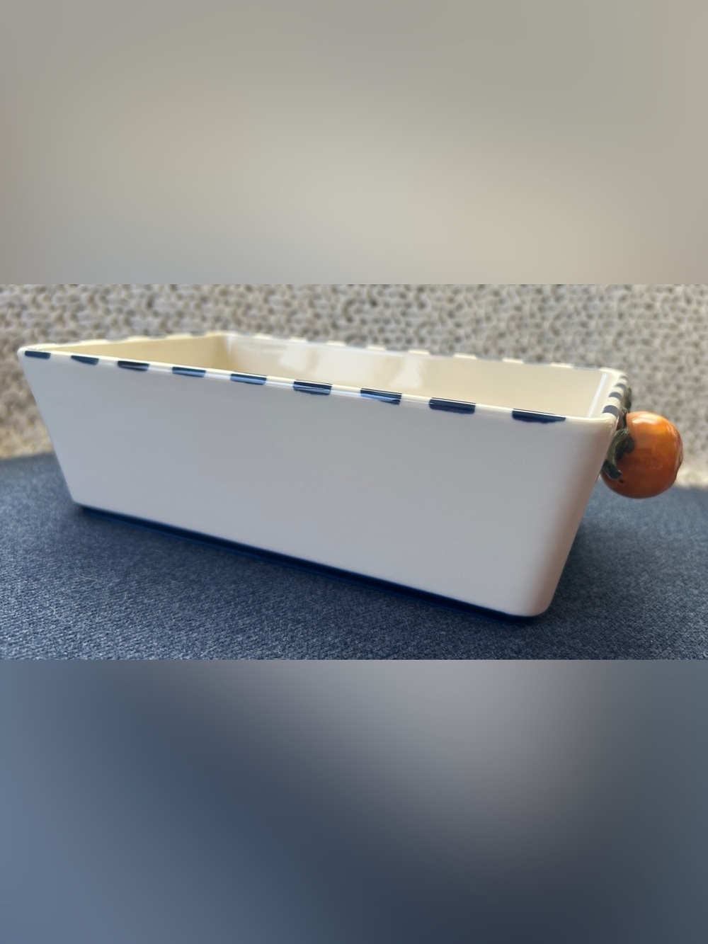 NWT Anthropologie Valencia Stoneware Loaf Pan - Picture 3 of 7